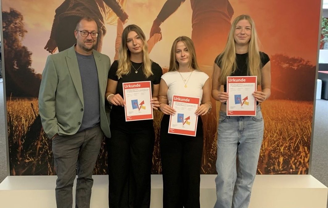 1. Platz im Planspiel Börse