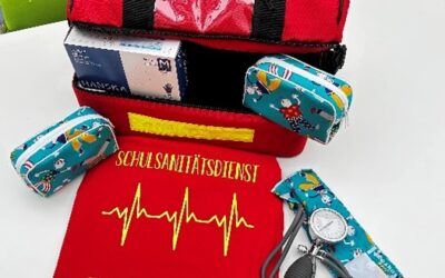 Neue Notfalltasche für den Schulsanitätsdienst