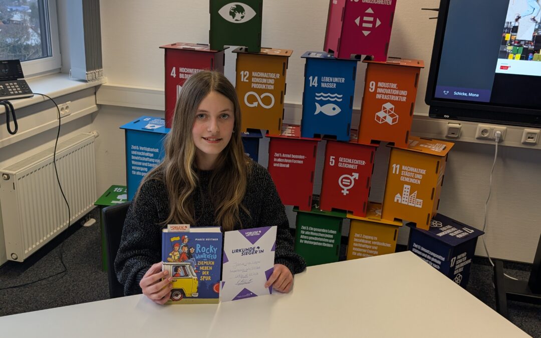 Erfolg beim Kreisentscheid Vorlesewettbewerb