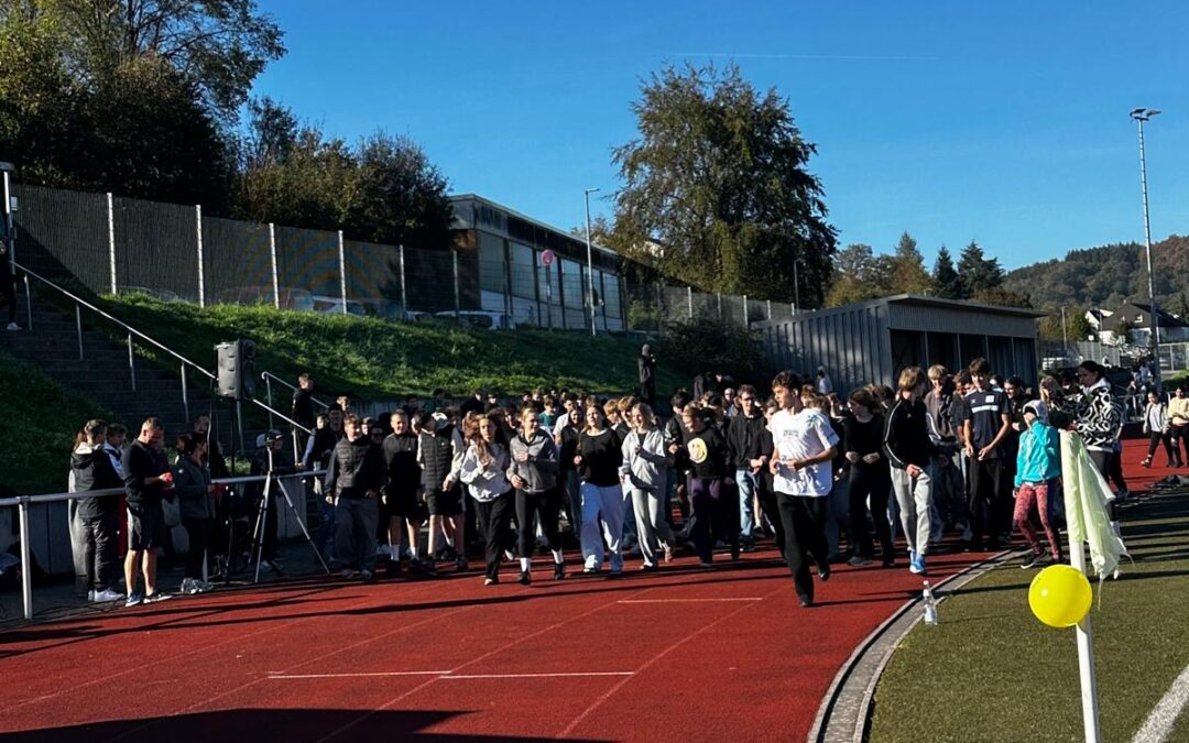 Sponsorenlauf voller Erfolg
